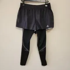 【にじ様専用】adidasハーフパンツ&グンゼスパッツ ランニングボトムスセット