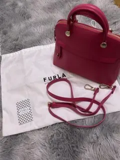 タグ付未使用 ANNA VIRGILI ハンドバッグ 2wayピンク ショルダー 