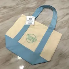 新作☆Trader Joe's ミニパステルキャンバスエコバッグ パステルブルー