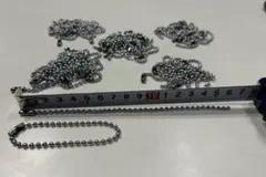 ボールチェーン 50本 手芸 16cm キーホルダー ハンドメイド 手作り