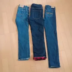 子供　男の子　デニム　まとめ売り　150cmサイズ付近