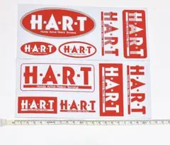 HONDA HART ステッカー 2シート /当時物 H・A・R・T ホンダ