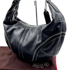 COACH SOHO HOBO ONE SHOULDER BAG LEATHER