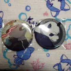 呪術廻戦0 ファンパレくじ パンダ 缶バッジ