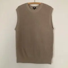 UNIQLO ニットベスト Mサイズ ベージュ