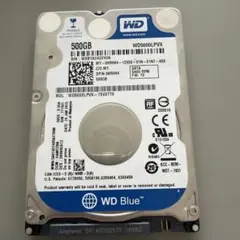 WD Blue 500GB 2.5インチ HDD 本体