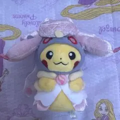 【タグ付き】ピカチュウ ディアンシーポンチョ キーホルダー タグ付き】ピカチュウ ディアンシーポンチョ キーホルダー