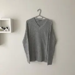 vネックニット レディース