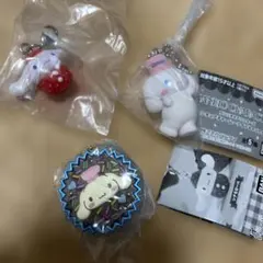 サンリオ ミニチュアチャーム ライブキャラクター シナモロール 他セット