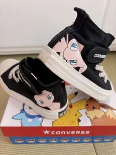 訳ありCONVERSE ポケモン ミュウ ハイカットスニーカー 17.0cmのサムネイル