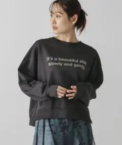 乾きやすい裏起毛プリント