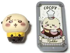 【ちいかわ ココスコラボ】ソフビ指人形 スライドケース ラッコ 2点セット