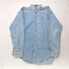 ?ポロ ラルフローレン デニムシャツ XLサイズ メンズ