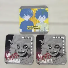 ヒロアカ原画展　アートコースター　死柄木　緑谷