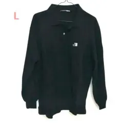 Black & White ポロシャツ ブラック Lサイズのサムネイル