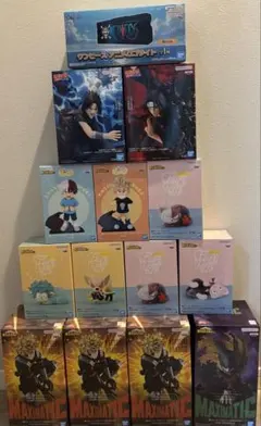 ヒロアカ　NARUTO ワンピース　フィギュア　まとめ売り　14個セット