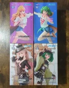 【新品未開封】マクロスＦ　ランカ・リー　シェリル・ノーム　フィギュア　4点セット