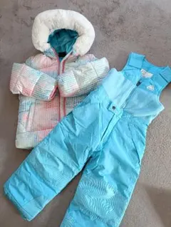 美品　子どもスキーウェアセット95〜110センチ