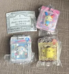 サンリオキャラクターズ パッケージミニチュアコレクション　チャーム 3種セット