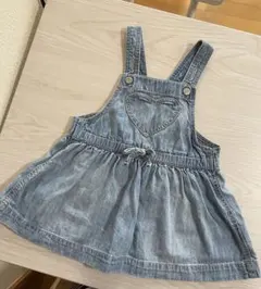 GAP デニムワンピース　オーバーオール