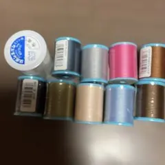 シャッペスパンミシン用糸 10個セット 多色