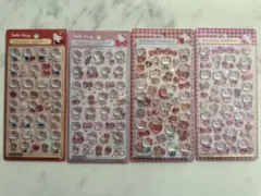 ボンボンドロップシール　ハローキティ4種