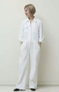 BACCA ワッフルクロス リラックスジャンプスーツのサムネイル