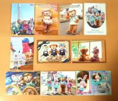 ディズニーファン ダッフィー＆フレンズ 実写 ポストカード １０枚セット