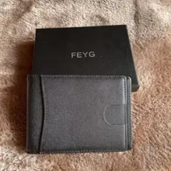 【未使用】財布　メンズ財布　折りたたみ　ブラック