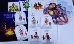 幻想水滸伝 TGS ノベルティ ステッカー しおり うちわ クリアファイル