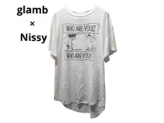 グラム　glamb × Nissy　コラボ　Tシャツ　XLサイズ