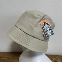 新品未使用❣️SHOO LA RUE バケットハット フェイクレザー ベージュ