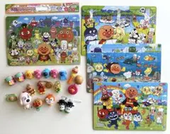 アンパンマン パズル PINOCCHIO ガチャ　カプセルトイ