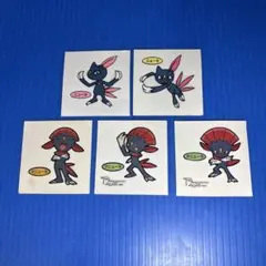 ポケモン　デコキャラシール　ニューラ・マニューラセット