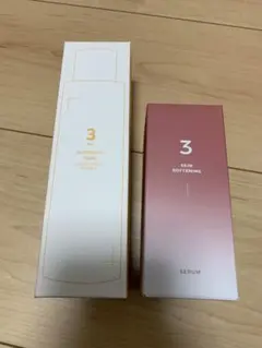 ナンバーズイン 3番 うるツヤ発酵トナー&すべすべキメケアセラム