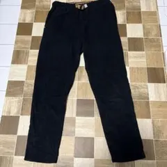 White Sand 黒 ストレートパンツ