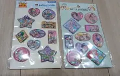 プリンセス　トイストーリー　ウォーターシール　２枚セット