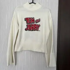 トムとジェリー×SNIDEL クロップドニット