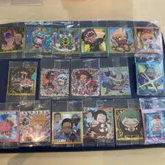 ワンピースウエハースシール　まとめ1