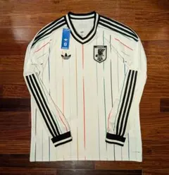 サッカー日本代表 アウェイユニフォーム 長袖 レプリカ 3XL 新品未使用