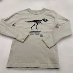 ティラノサウルス 長袖カットソー 6X/7