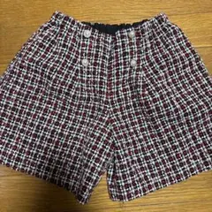 BeBe ハーフパンツ 130サイズ チェック柄