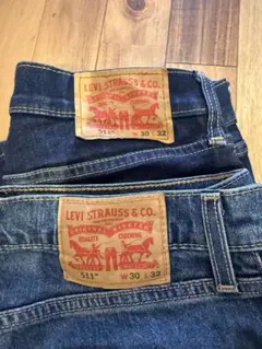 Levi Strauss & Co. 511 W30 L32 デニム 2点セット