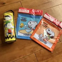 スヌーピー PEANUTS ペンケース　ミニタオル　まとめ売り　新品