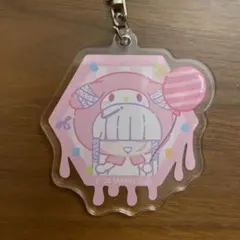 ジグザグ×サンリオカフェ アクリルキーホルダー 命様のサムネイル