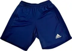 adidas アディダス ハーフパンツ ショートパンツ 短パン ネイビー 140