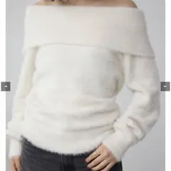 【未着用】AZULBYMOUSSY/オフショルトップス