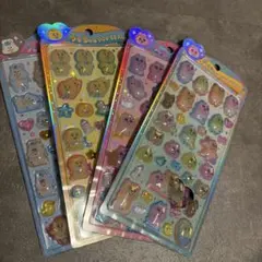 うるちゅる　POPシール　おぱんちゅうさぎ　んぽちゃむ