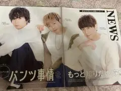NEWS 切り抜き インタビュー記事付き