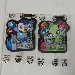 【韓国限定】韓国ポケモン　ポッチャマ セレビィ マグネット